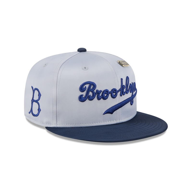 Brooklyn Dodgers Spring Satin 59FIFTY Fitted Hat 7