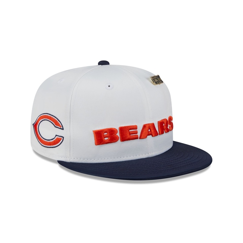 Chicago Bears Spring Satin 59FIFTY Fitted Hat 7