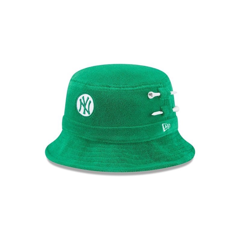 New York Yankees Tee Time Toweling Bucket Hat S