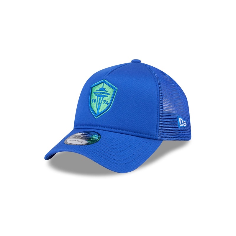 Seattle Sounders Team 9FORTY A-Frame Snapback Hat One Size