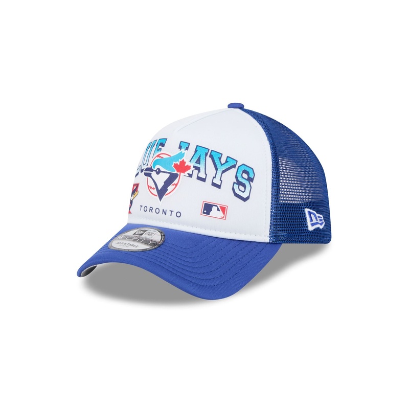 Toronto Blue Jays Sport Classics 9FORTY A-Frame Trucker Hat One Size