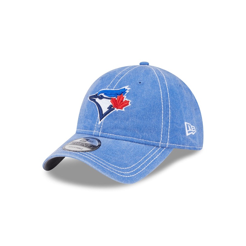 Toronto Blue Jays Washed Contrast 9TWENTY Adjustable Hat One Size