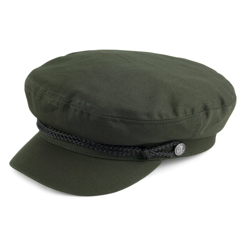 Brixton Hats Fiddler Cap – Forest Small-56cm