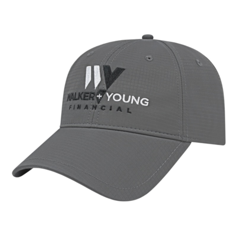 Cap America Custom Embroidered Hat with Logo – Soft Fit Solid Active Wear Cap i7007 Black