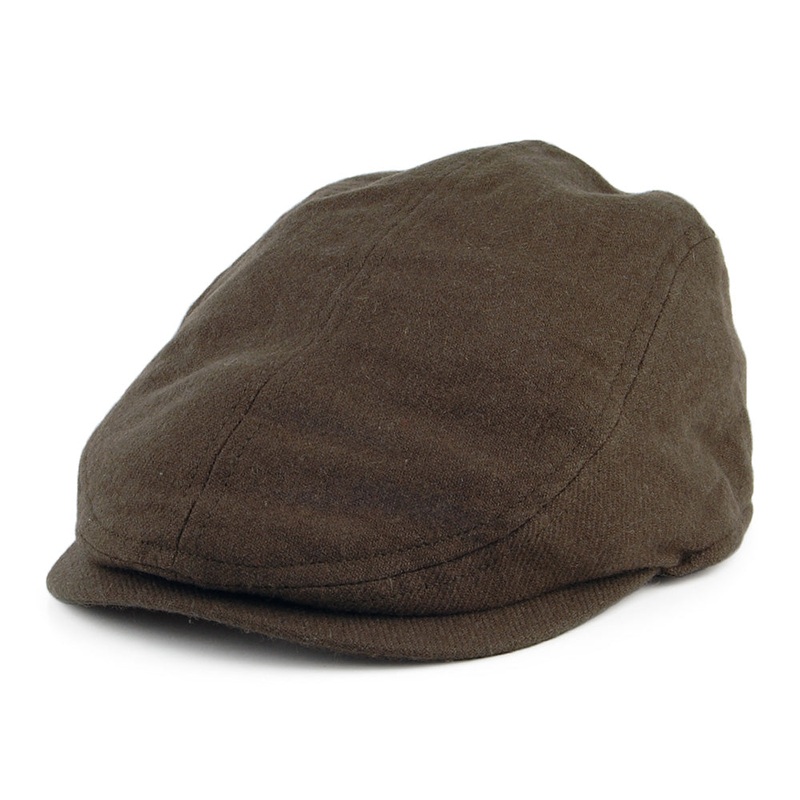 Christys Hats Joshua Ellis Tailored Driver Flat Cap – Olive S