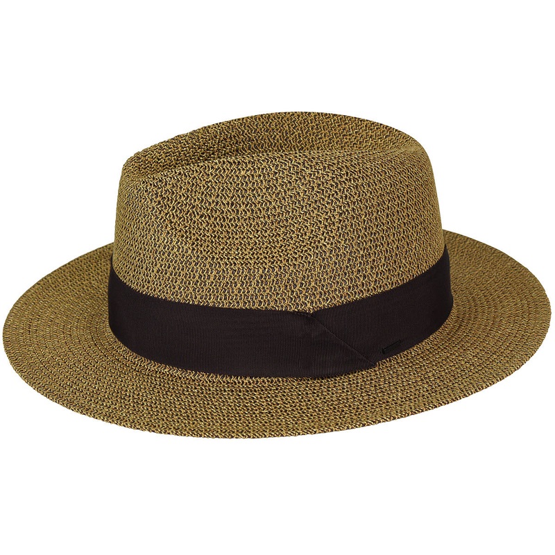 Mullan Braided Fedora Black S