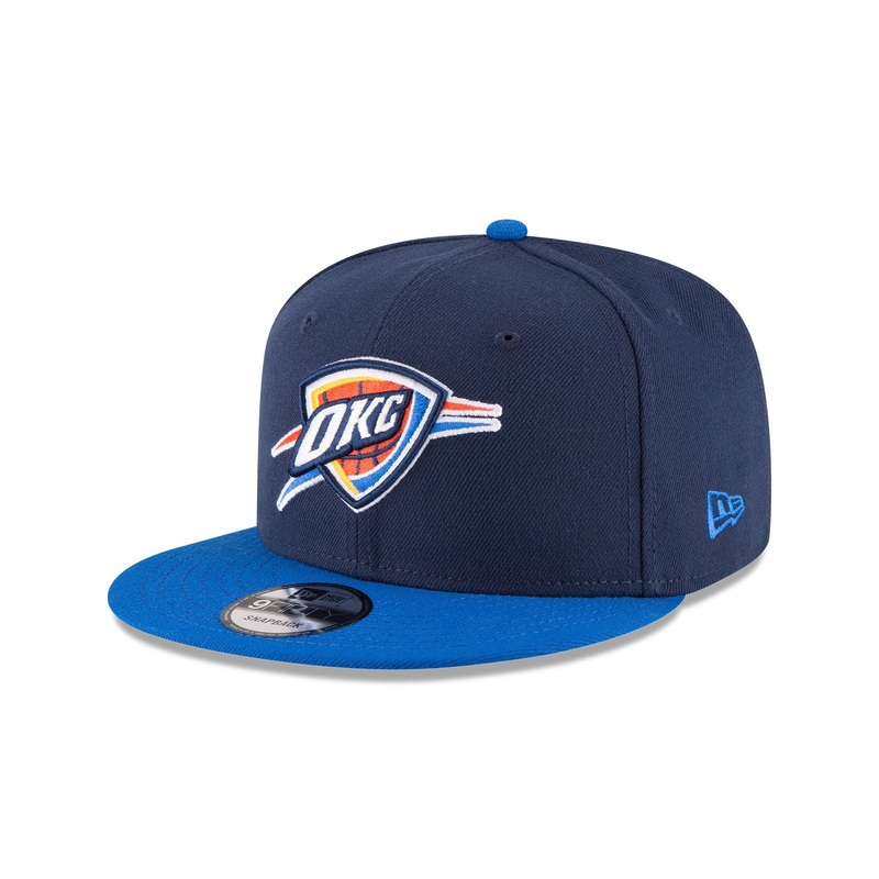 Oklahoma City Thunder Basic Two Tone 9FIFTY Snapback Hat One Size
