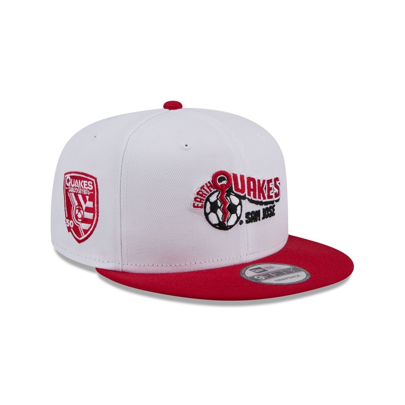San Jose Earthquakes 2024 Jersey Hook 9FIFTY Snapback Hat One Size