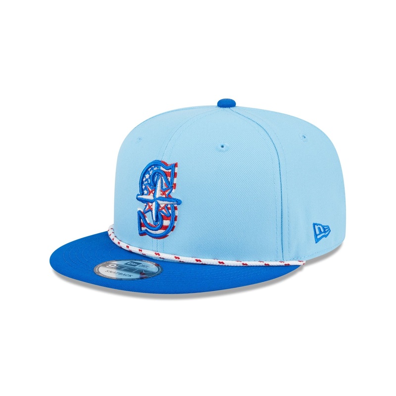 Seattle Mariners Independence Day 2025 9FIFTY Snapback Hat One Size