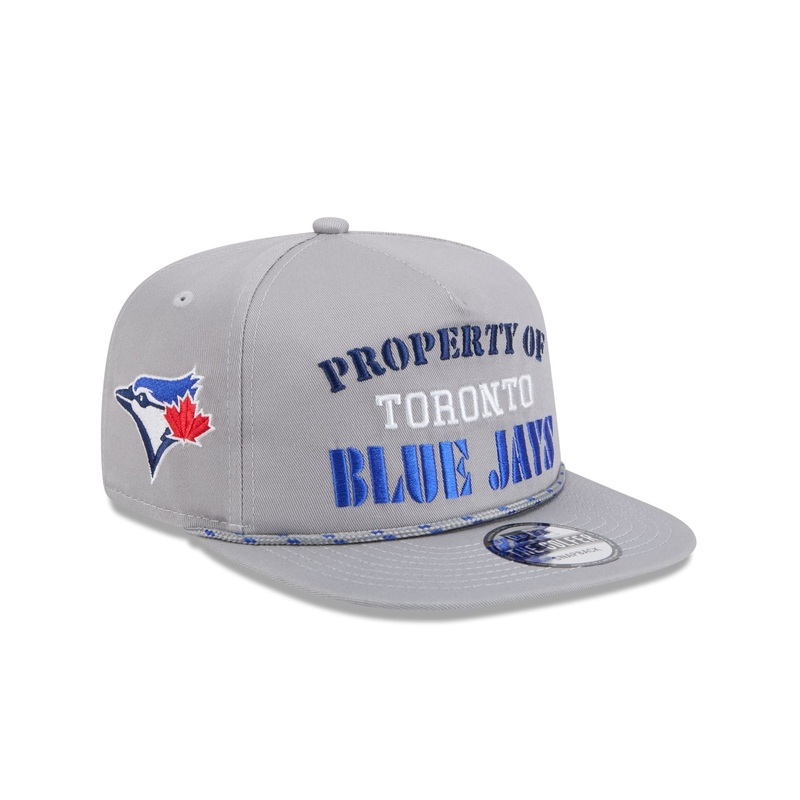 Toronto Blue Jays Vintage Gray Rope Golfer Hat One Size