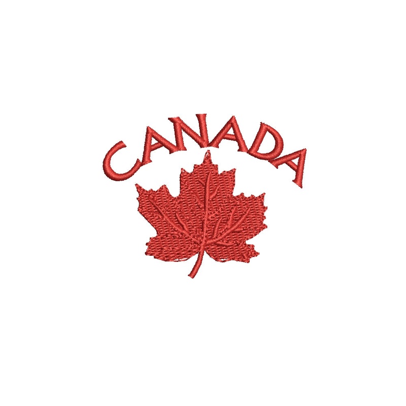 Canada with Maple Leaf Default Title One Size