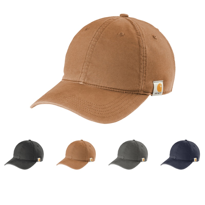 Carhartt Cotton Canvas Cap CT103938 Black