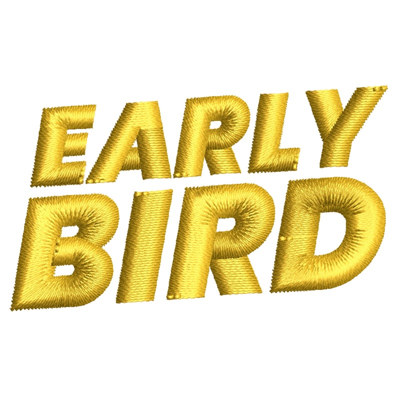 Early Bird Icon Early Bird Icon One Size