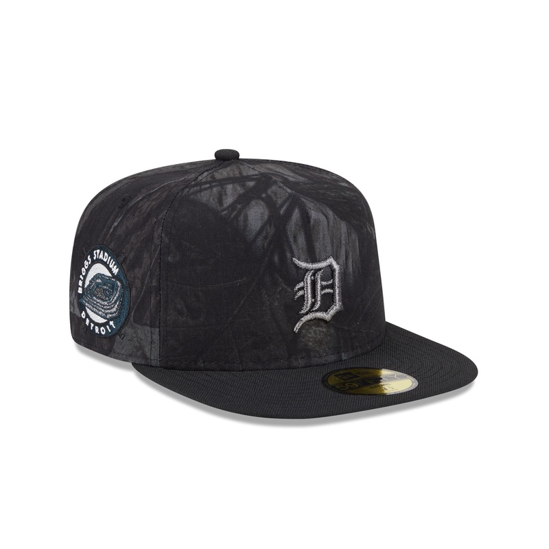 Just Caps Ripstop Camo Detroit Tigers 59FIFTY A-Frame Fitted Hat 7