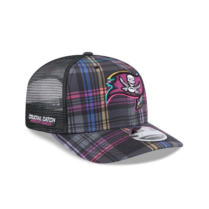 Tampa Bay Buccaneers 2024 Crucial Catch 9SEVENTY Trucker Hat One Size