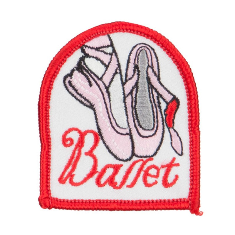 Ballet Ladies Patches Red One Size