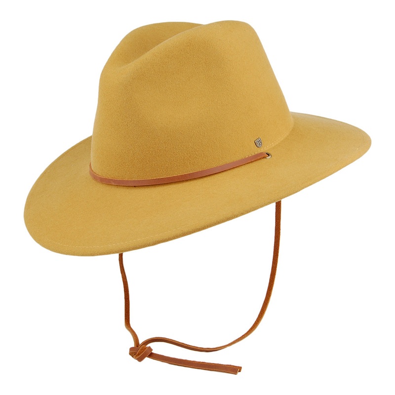 Brixton Hats Field Outback Hat – Mustard Small-56cm