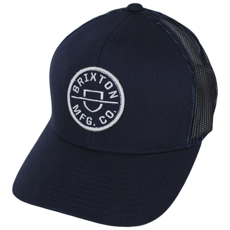 Crest X Bureo MP Mesh Trucker Snapback Baseball Cap BLACK ADJUSTABLE