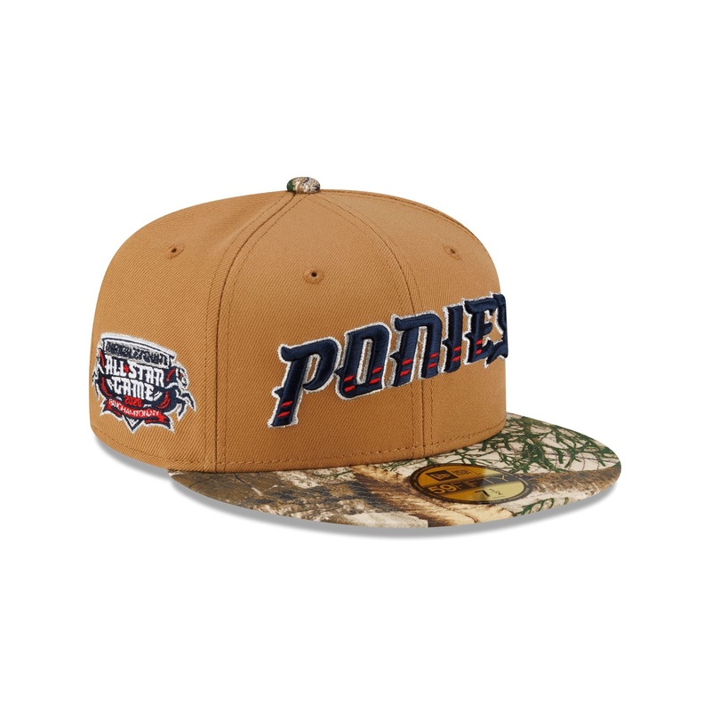 Just Caps Realtree Binghamton Rumble Ponies 59FIFTY Fitted Hat 7
