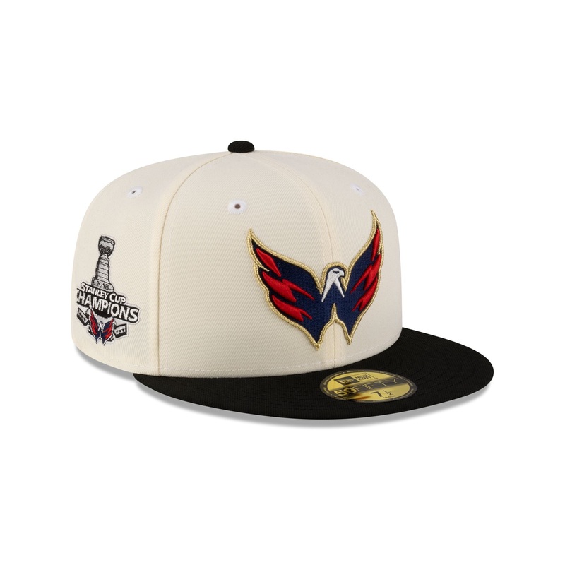 Just Caps Stanley Cup Champions Washington Capitals 59FIFTY Fitted Hat 7