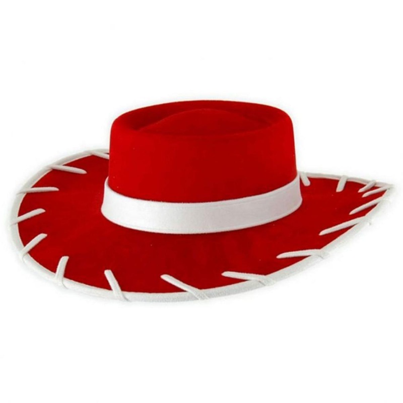 Kid’s Toy Story 2 Jessie Western Cowboy Hat RED/WHITE CHILD