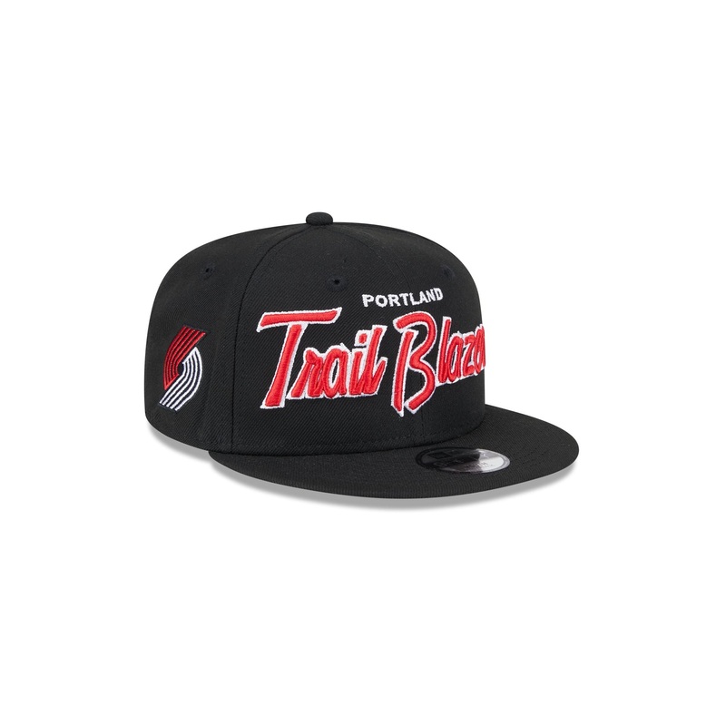 Portland Trail Blazers Script Kids 9FIFTY Snapback Hat One Size