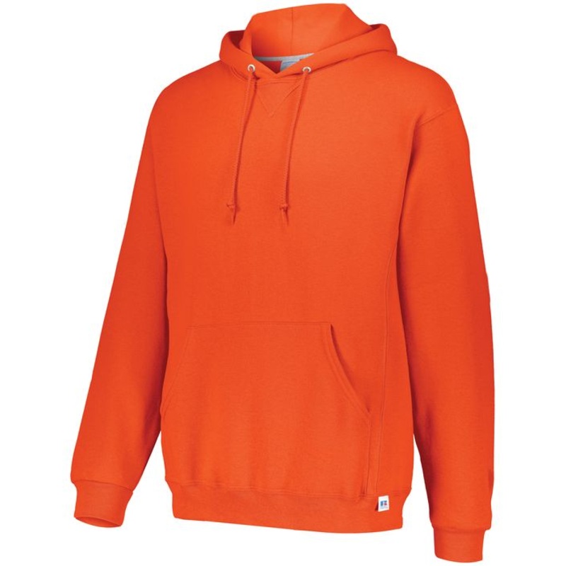 Russell Athletic 695HBM Dri-Power Fleece Hoodie – Burnt Orange Burnt Orange S
