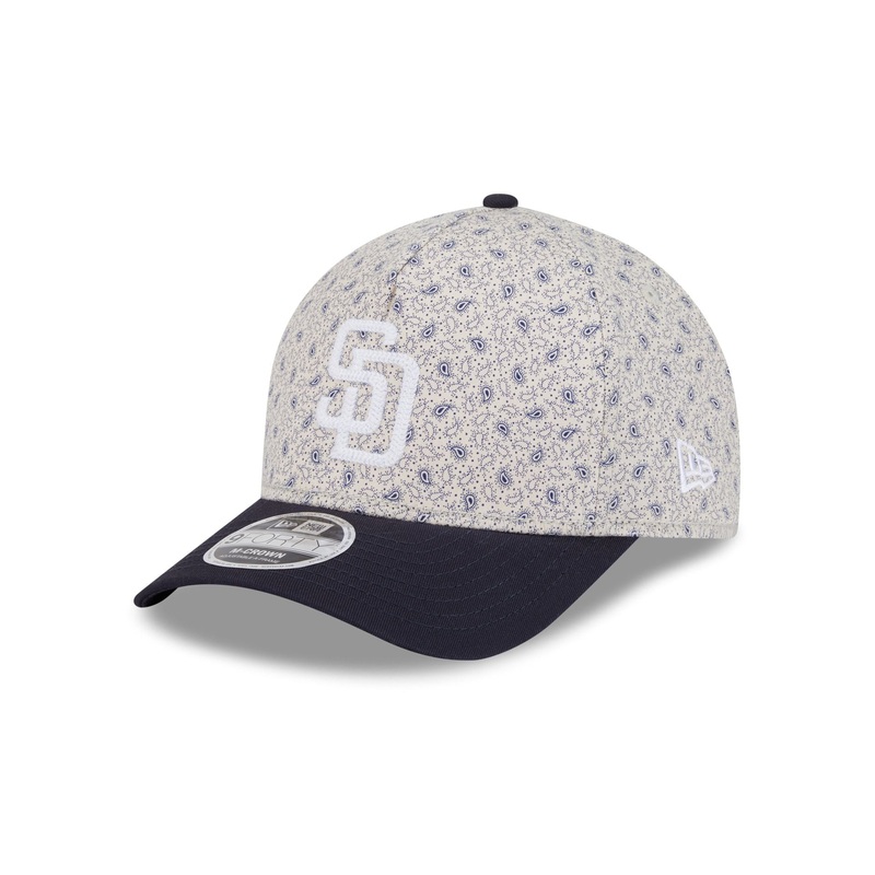 San Diego Padres Micro Print 9FORTY M-Crown A-Frame Adjustable Hat One Size