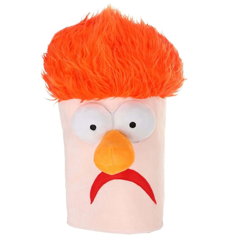 The Muppets Beaker Plush Mask ORANGE ONE SIZE FITS MOST