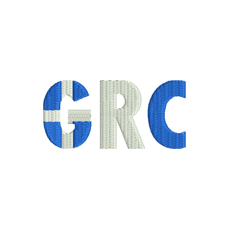Words of Greece GRC Flag Default Title One Size