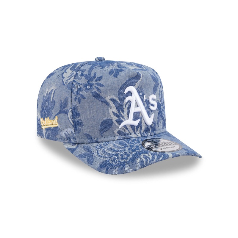 Athletics Denim Jacquard Golfer Hat One Size