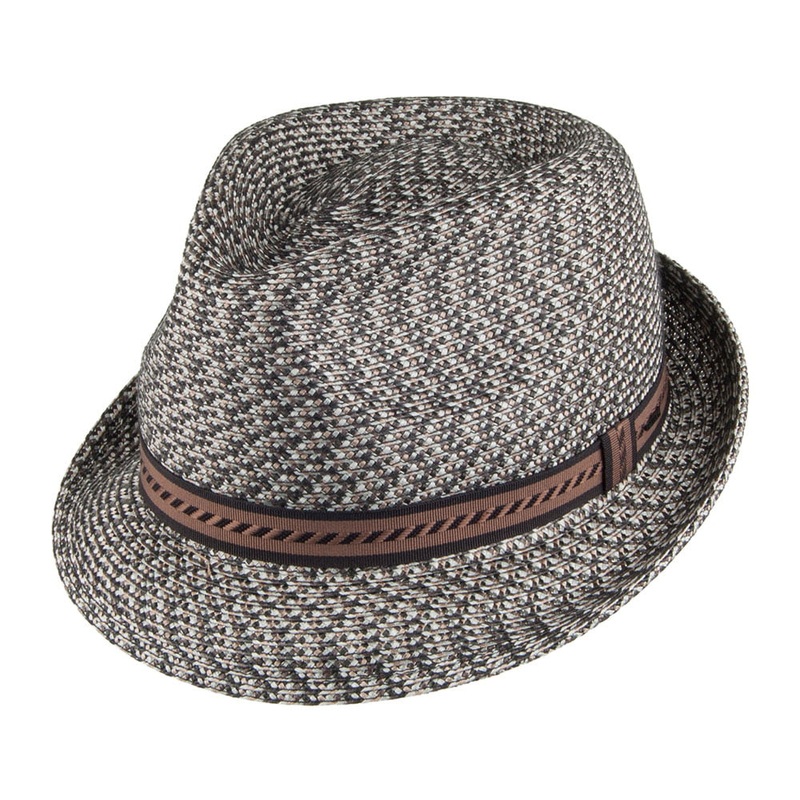 Bailey Hats Mannes Trilby Hat – Brown Multi S