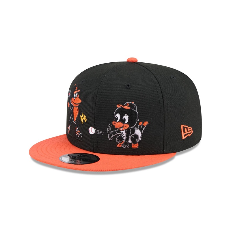 Baltimore Orioles Generation Mascots 9FIFTY Snapback Hat One Size
