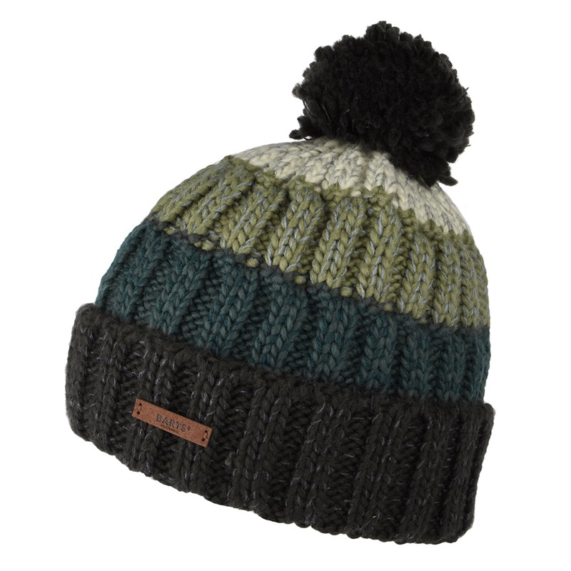 Barts Hats Wilhelm Bobble Hat – Cedar-Green 1-Size