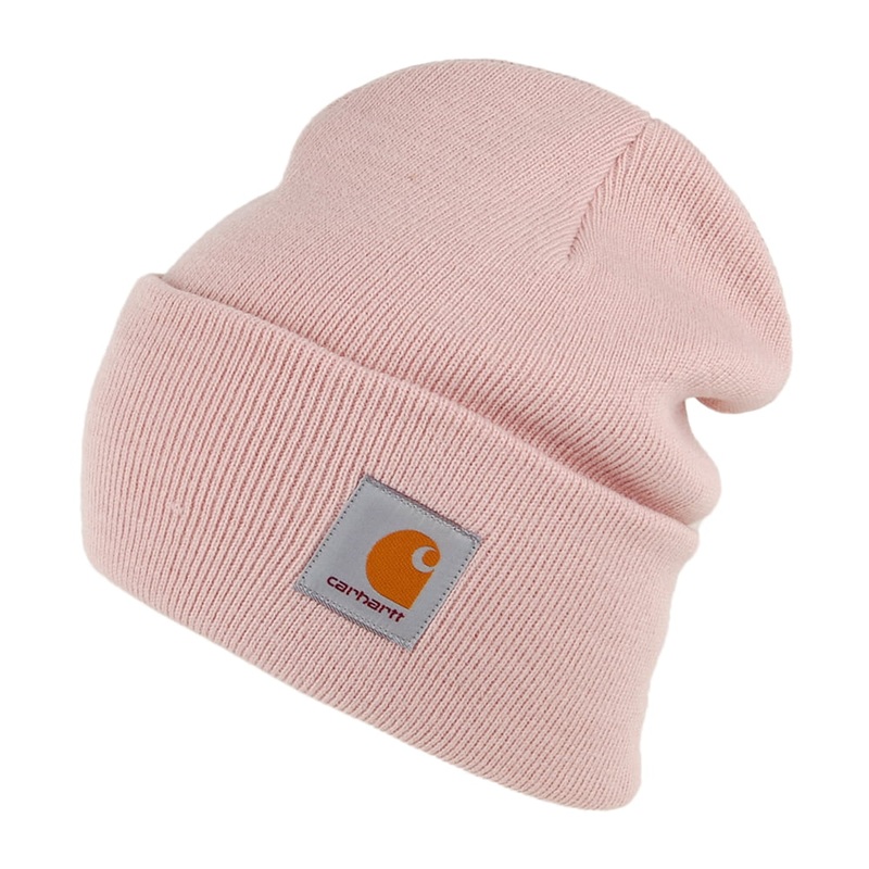 Carhartt WIP Hats Watch Cap Beanie Hat – Light Pink 1-Size