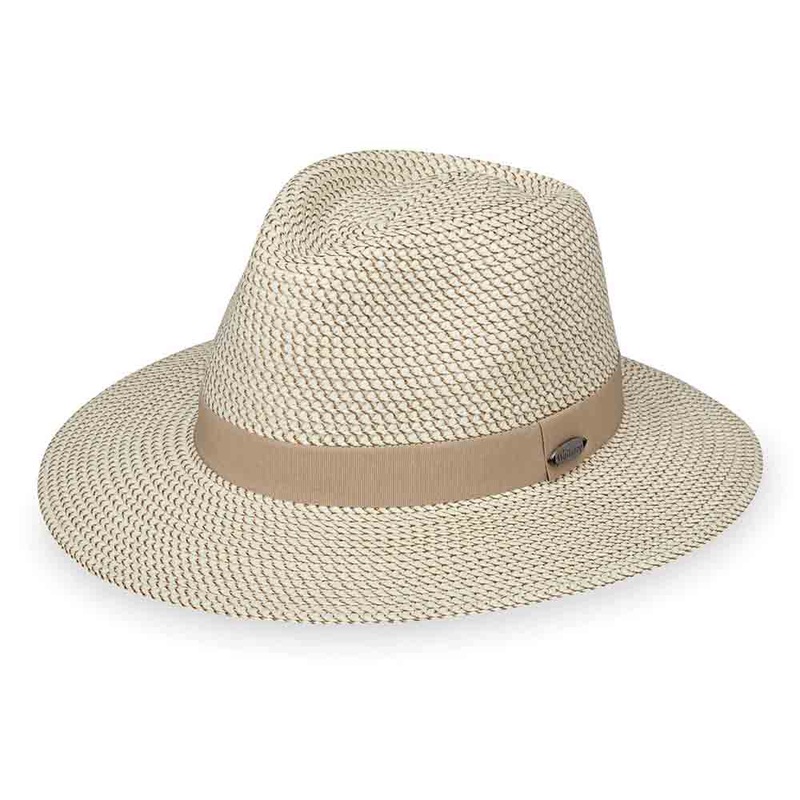 Charlie Women’s Fedora – Wallaroo Hats Ivory / Taupe M/L (58 cm)