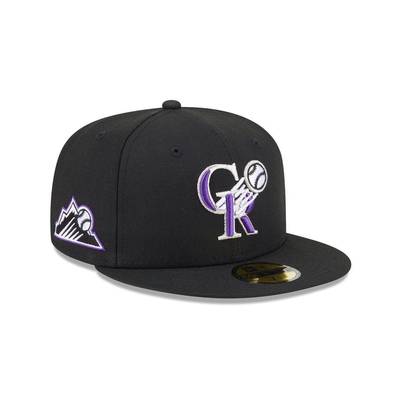Colorado Rockies Deceptor 59FIFTY Fitted Hat 7