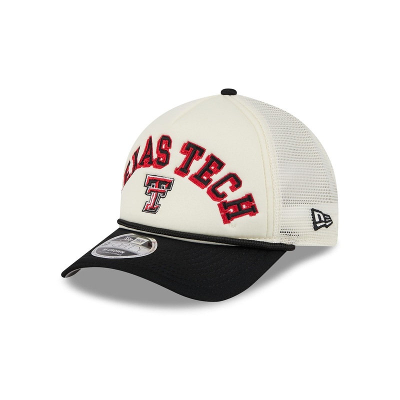 Texas Tech Red Raiders Chrome Arch 9FORTY M-Crown A-Frame Trucker Hat One Size