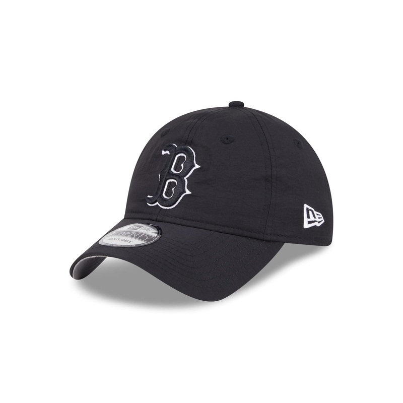 Boston Red Sox Everyday Nylon Black 9TWENTY Adjustable Hat One Size