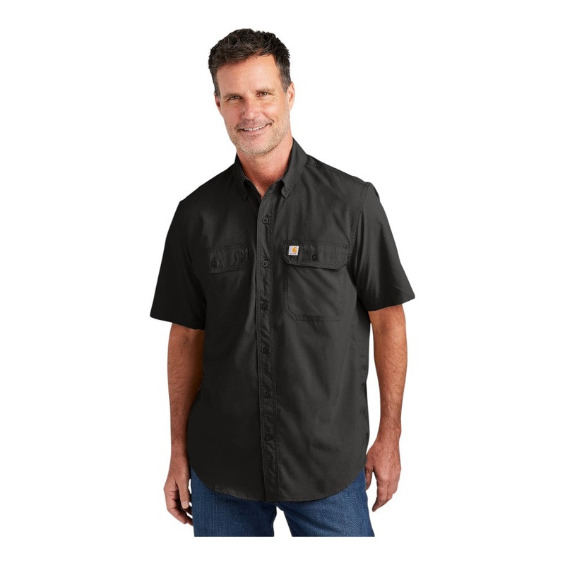Carhartt CT105292 Force Solid Short Sleeve Shirt Black S