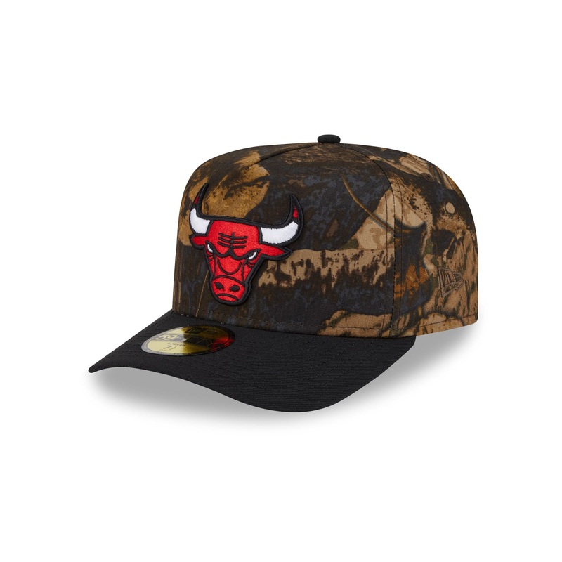Chicago Bulls Ripstop Camo 59FIFTY A-Frame Fitted Hat 7
