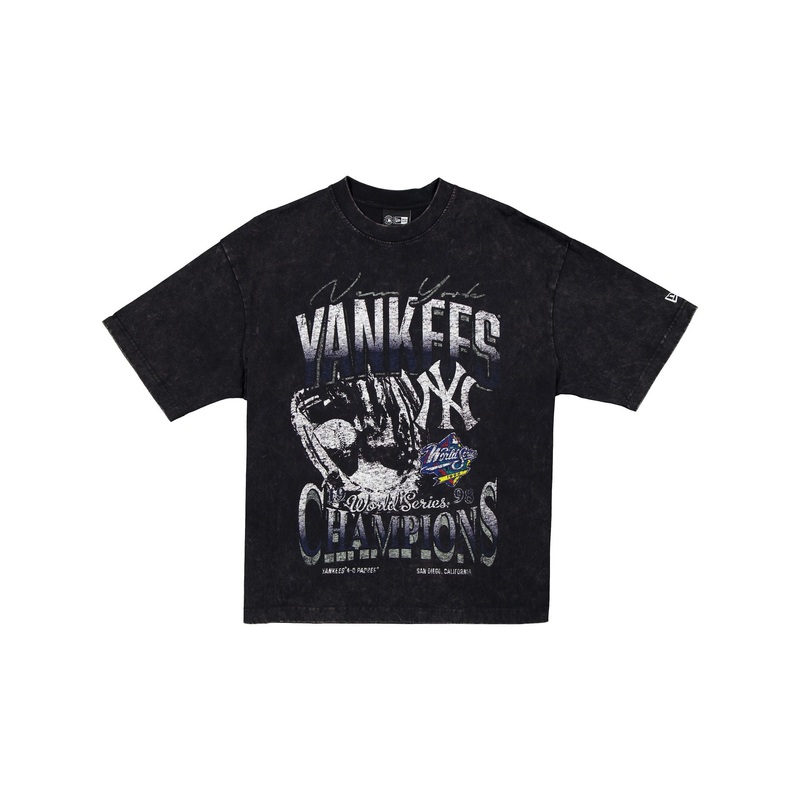 New York Yankees 1998 World Series Champions Sport Classics Black T-Shirt S
