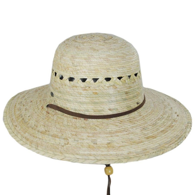 Synnove Palm Leaf Straw Sun Hat NATURAL ONE SIZE FITS MOST