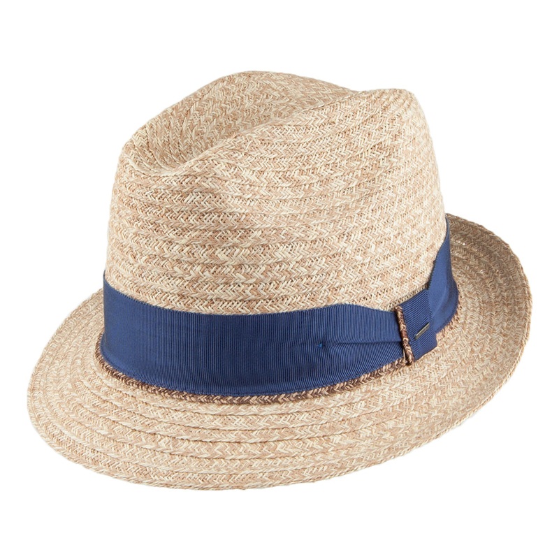 Bailey Hats Romeo Raffia Trilby Hat – Natural S