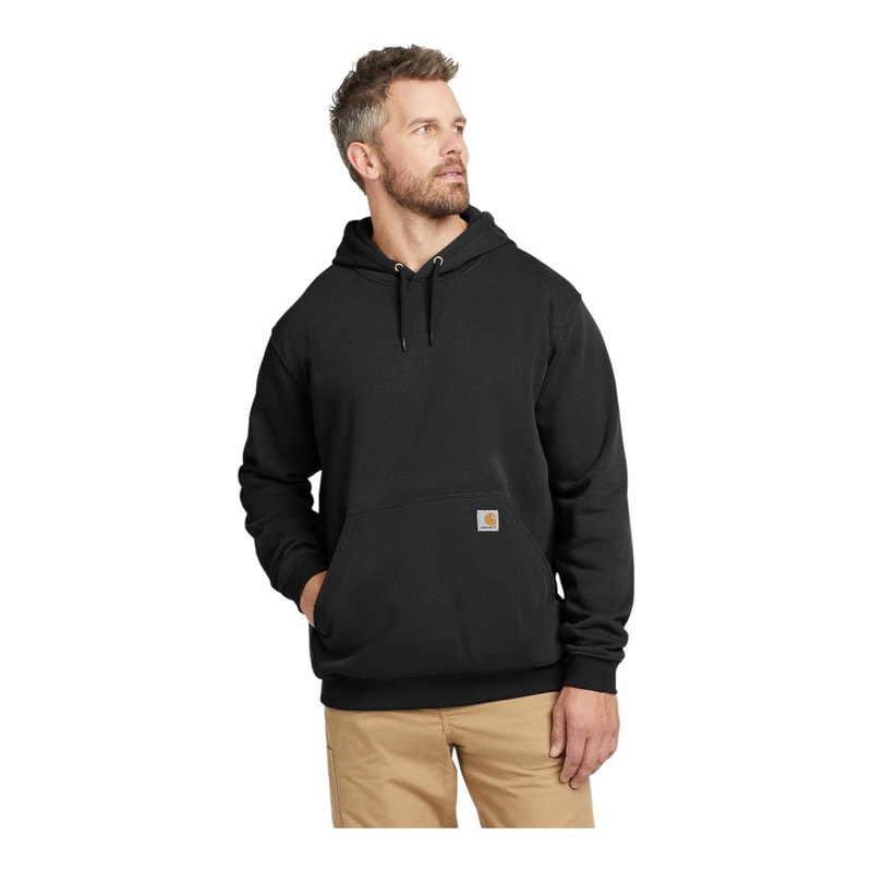 Carhartt CTTK121 Tall Midweight Hooded Sweatshirt Black LT