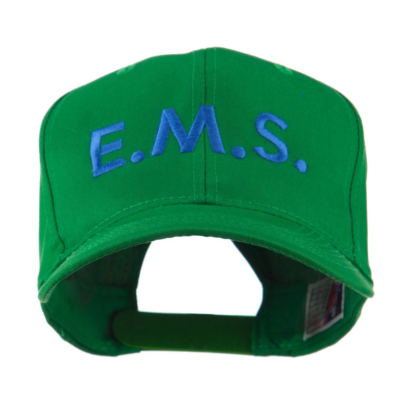 Emergency Medical Services Embroidered Cap Kelly Green One Size