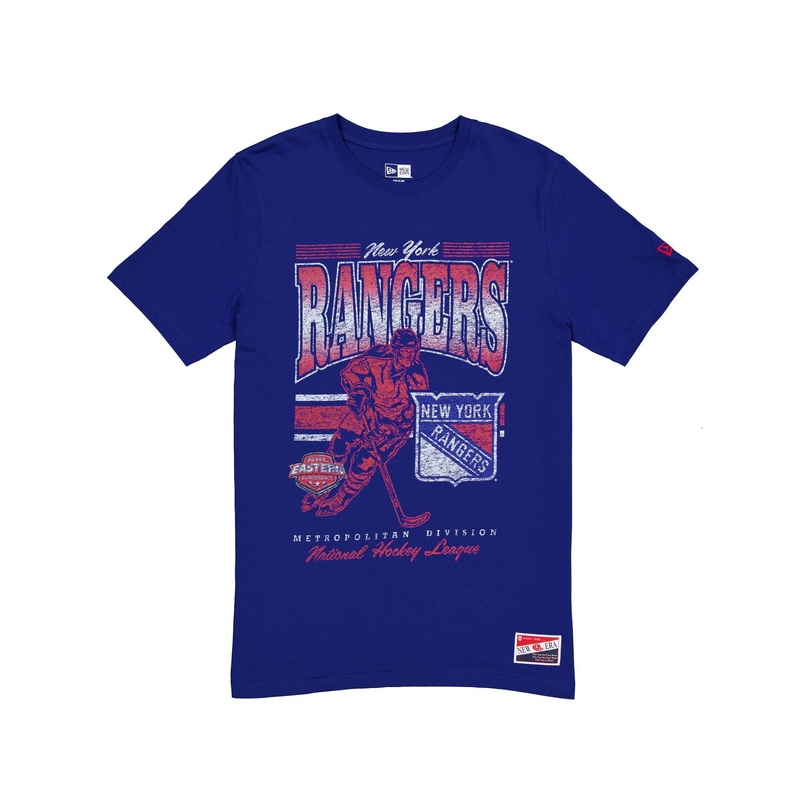 New York Rangers Throwback Distress T-Shirt S