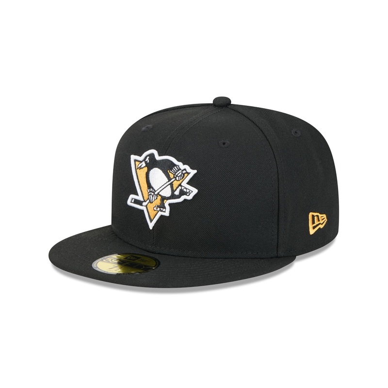 Pittsburgh Penguins Team 59FIFTY Fitted Hat 7