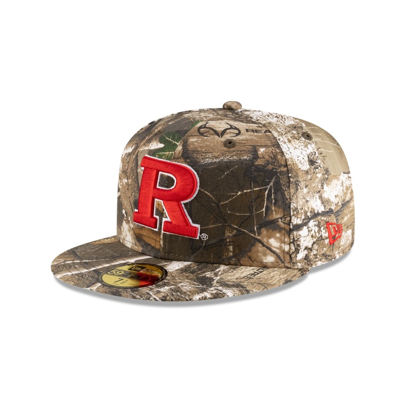 Rutgers Scarlet Knights Real Tree 59FIFTY Fitted 7