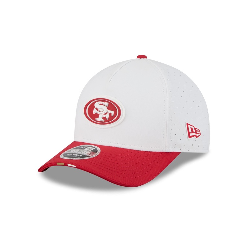 San Francisco 49ers 2025 Training 9FORTY M-Crown A-Frame Snapback Hat One Size
